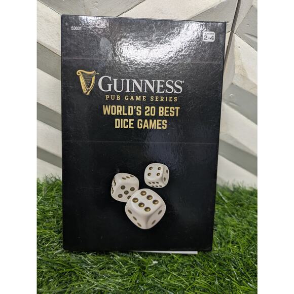 Guinness Pub Game Series World's 20 Best Dice Games NIB Main 53631 - Picture 1 of 9